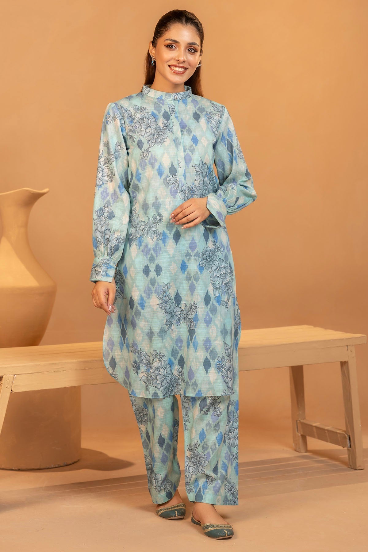 Motifz | Co Ord Sets | 5218-SAFA by Motifz - Designer Dress - Type: Ladies Clothes - Available at Libayah - 100% Original