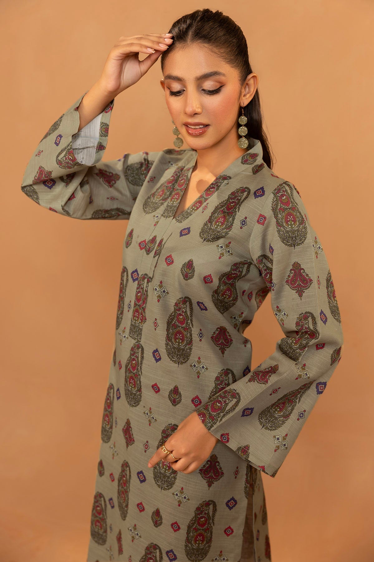 Motifz | Co Ord Sets | 5223-HAFSA by Motifz - Designer Dress - Type: Ladies Clothes - Available at Libayah - 100% Original