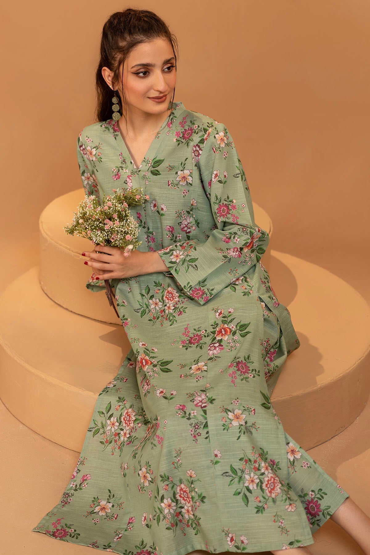 Motifz | Co Ord Sets | 5228-JADWA by Motifz - Designer Dress - Type: Ladies Clothes - Available at Libayah - 100% Original