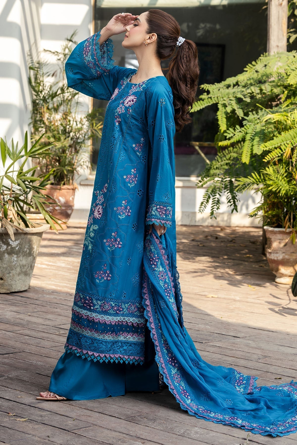 Motifz | Premium Lawn 25 | 5310-MARGO by Motifz - Designer Dress - Type: Ladies Clothes - Available at Libayah - 100% Original