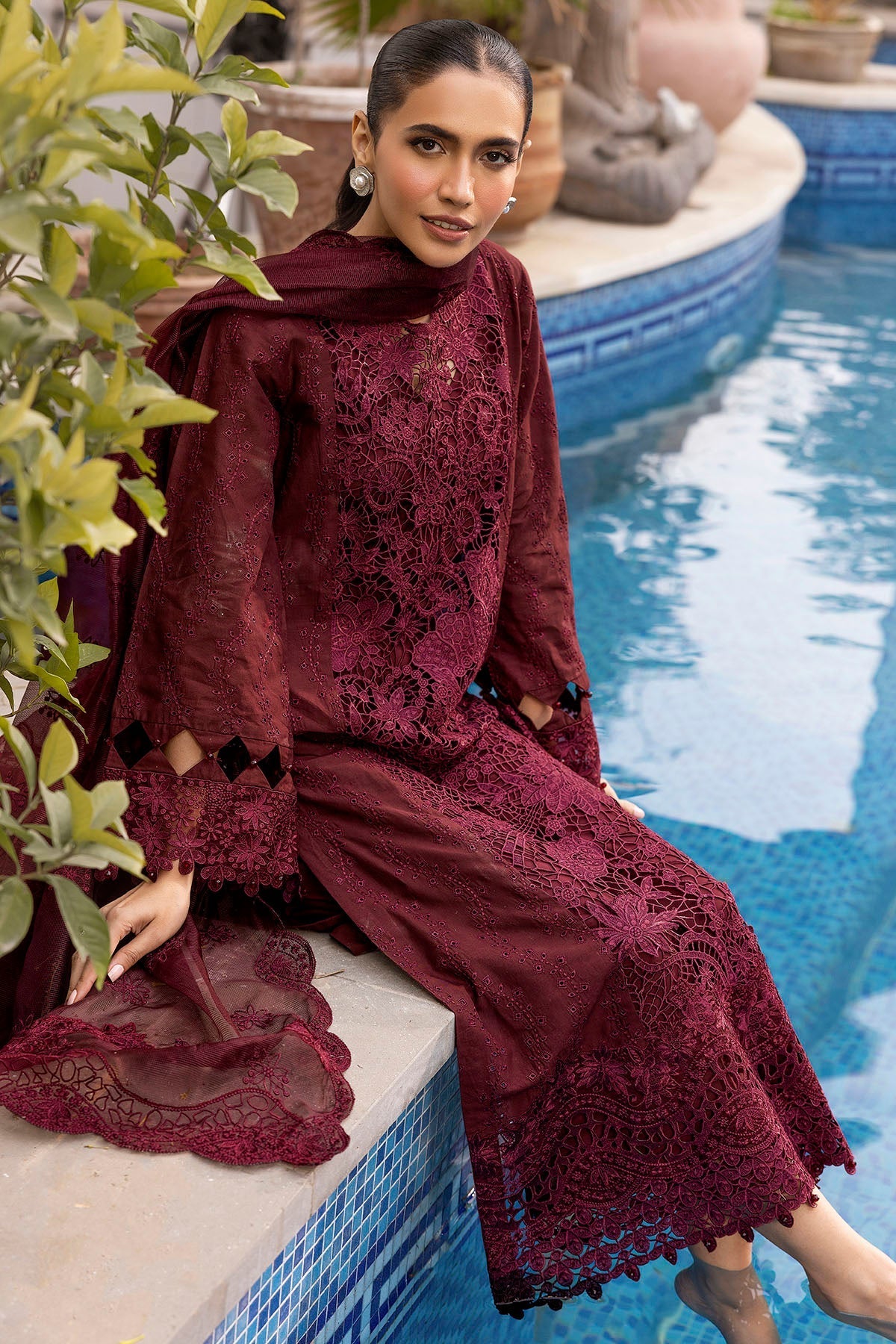 Motifz | Premium Lawn 25 | 5313-SABINE by Motifz - Designer Dress - Type: Ladies Clothes - Available at Libayah - 100% Original