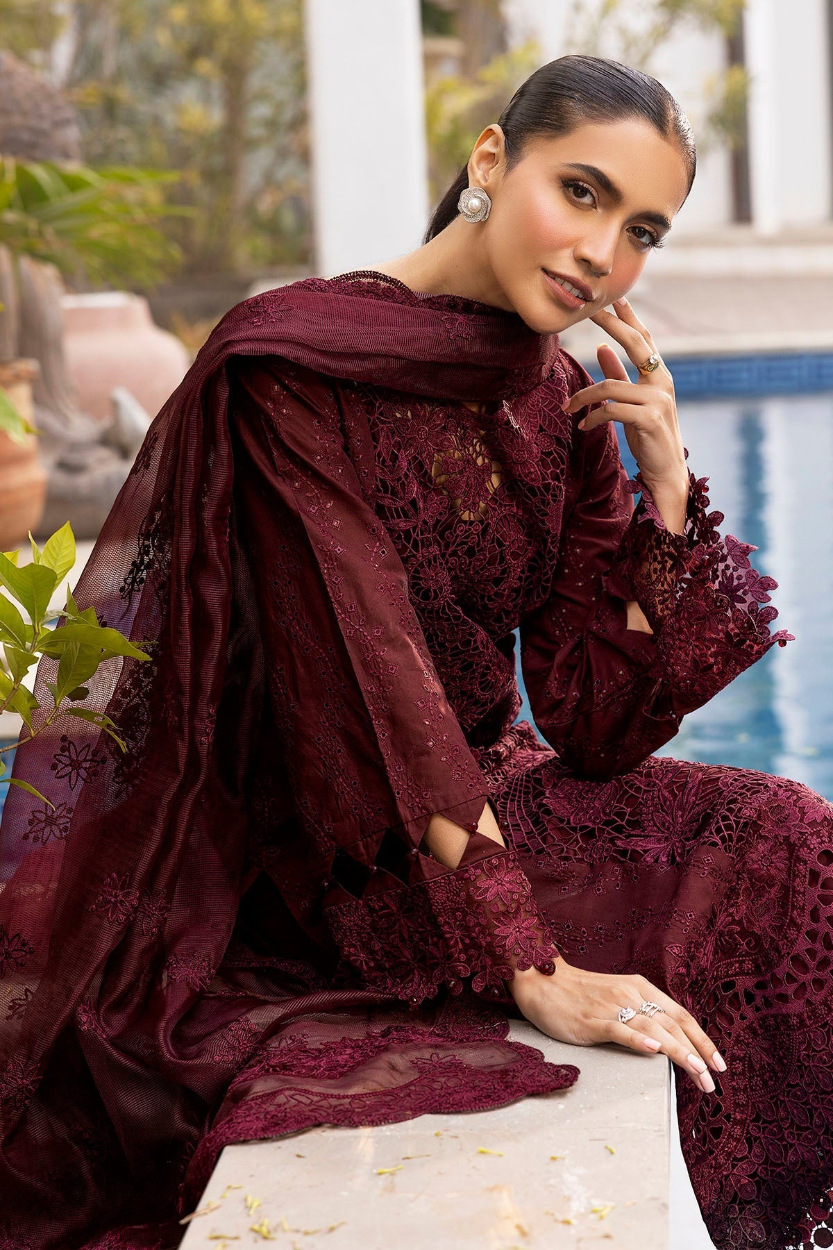 Motifz | Premium Lawn 25 | 5313-SABINE by Motifz - Designer Dress - Type: Ladies Clothes - Available at Libayah - 100% Original
