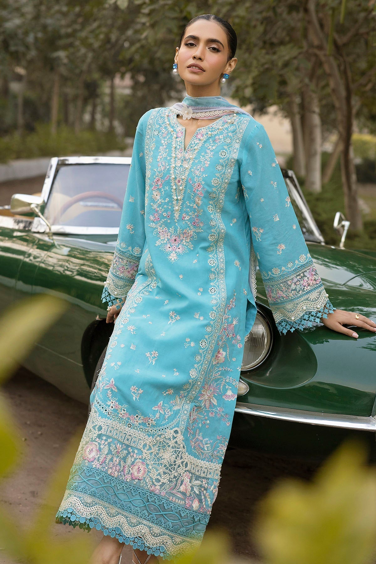 Motifz | Premium Lawn 25 | 5317-SERA by Motifz - Designer Dress - Type: Ladies Clothes - Available at Libayah - 100% Original