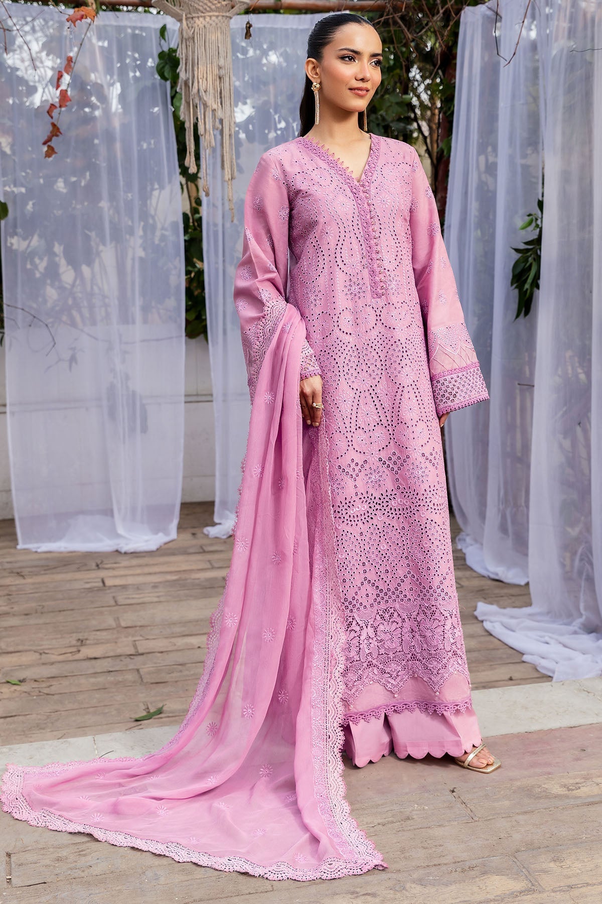 Motifz | Premium Lawn 25 | 5321-CIEL by Motifz - Designer Dress - Type: Ladies Clothes - Available at Libayah - 100% Original