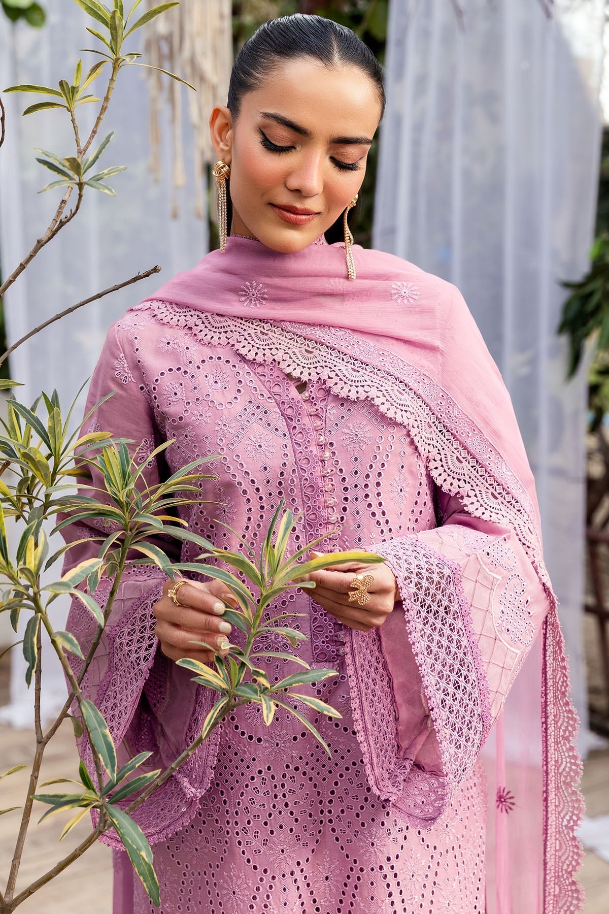 Motifz | Premium Lawn 25 | 5321-CIEL by Motifz - Designer Dress - Type: Ladies Clothes - Available at Libayah - 100% Original
