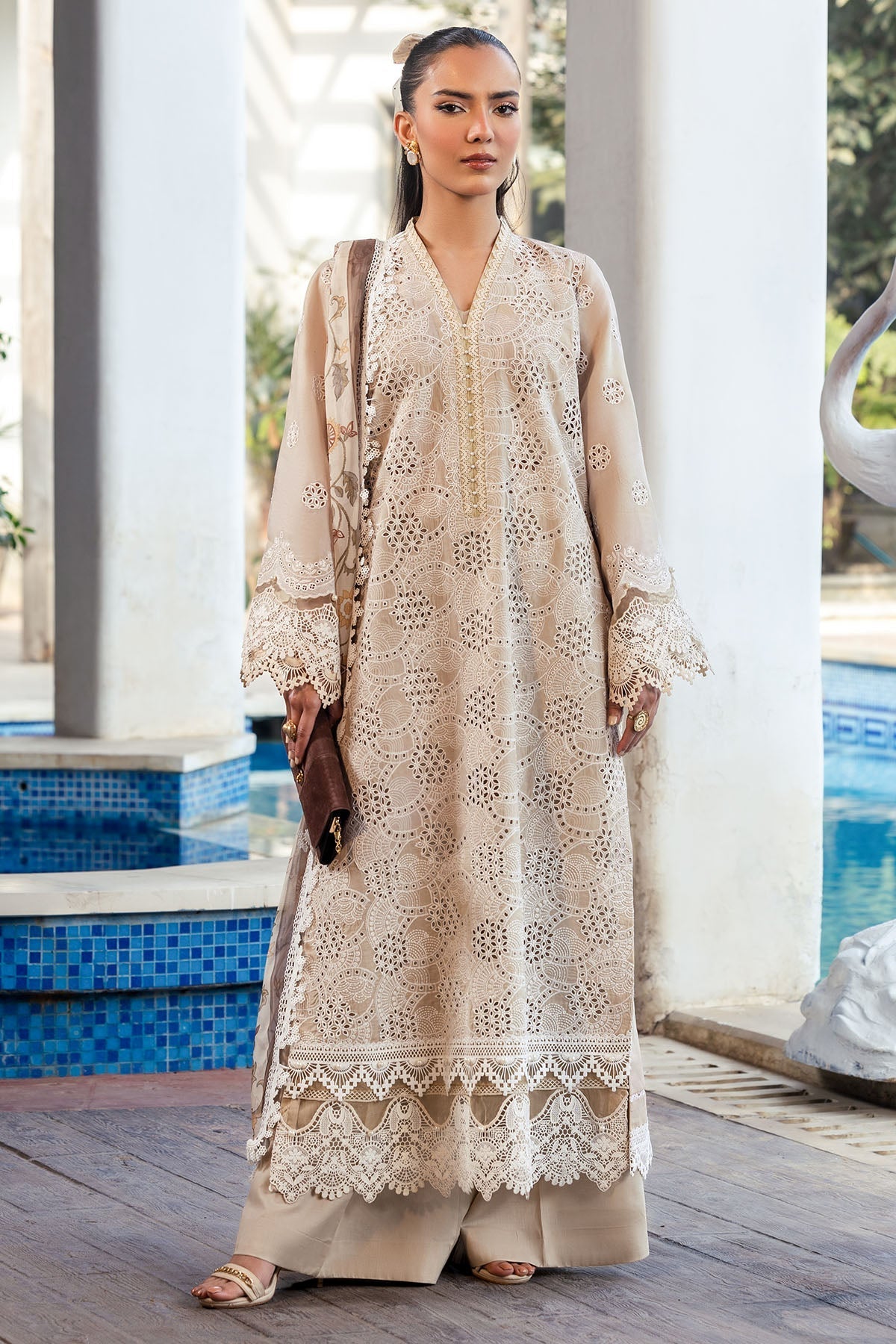 Motifz | Premium Lawn 25 | 5322-DIANE by Motifz - Designer Dress - Type: Ladies Clothes - Available at Libayah - 100% Original