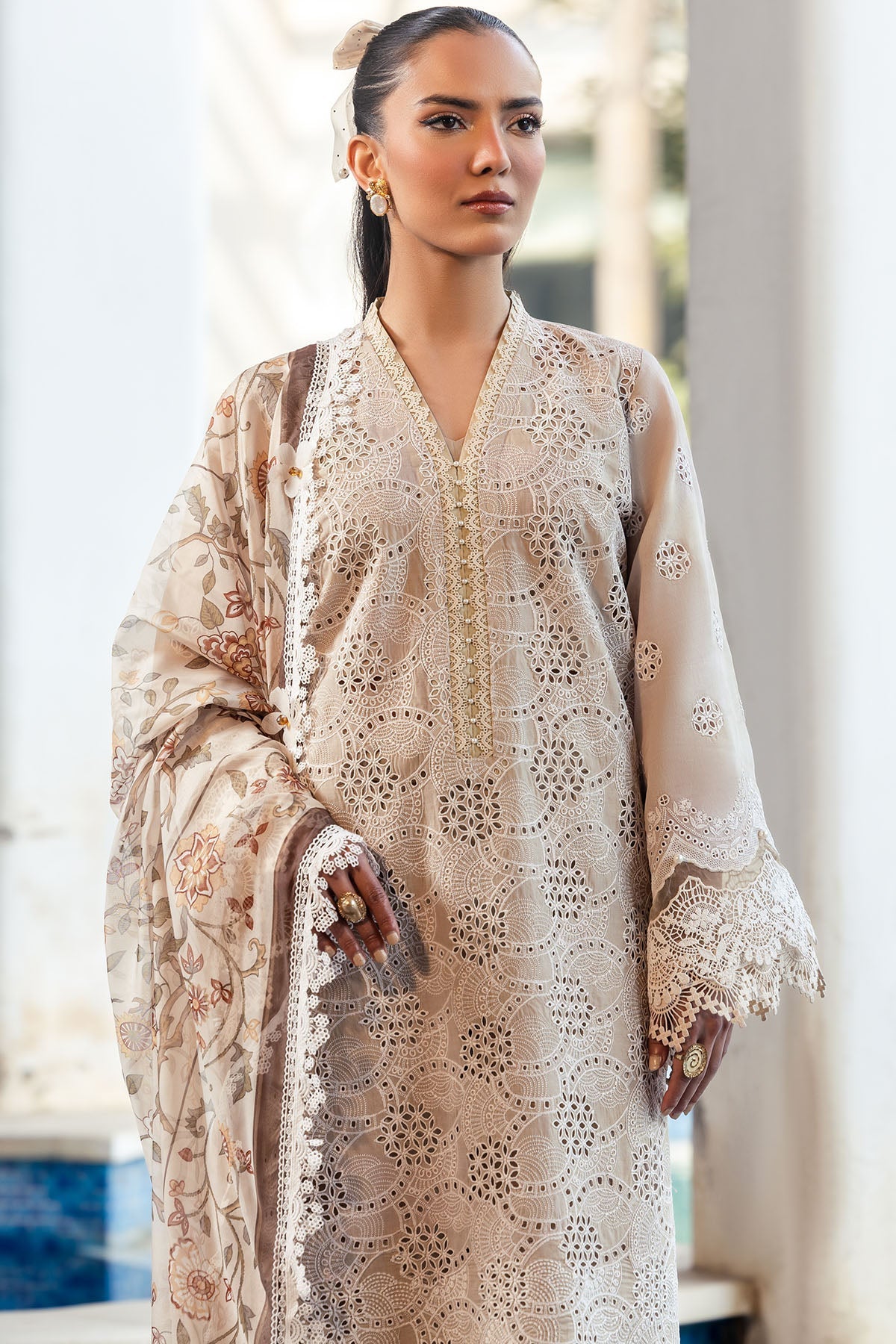 Motifz | Premium Lawn 25 | 5322-DIANE by Motifz - Designer Dress - Type: Ladies Clothes - Available at Libayah - 100% Original