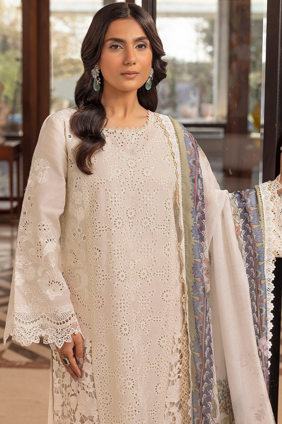 Motifz | Premium Lawn 25 | 5324-SIDONIE by Motifz - Designer Dress - Type: Ladies Clothes - Available at Libayah - 100% Original