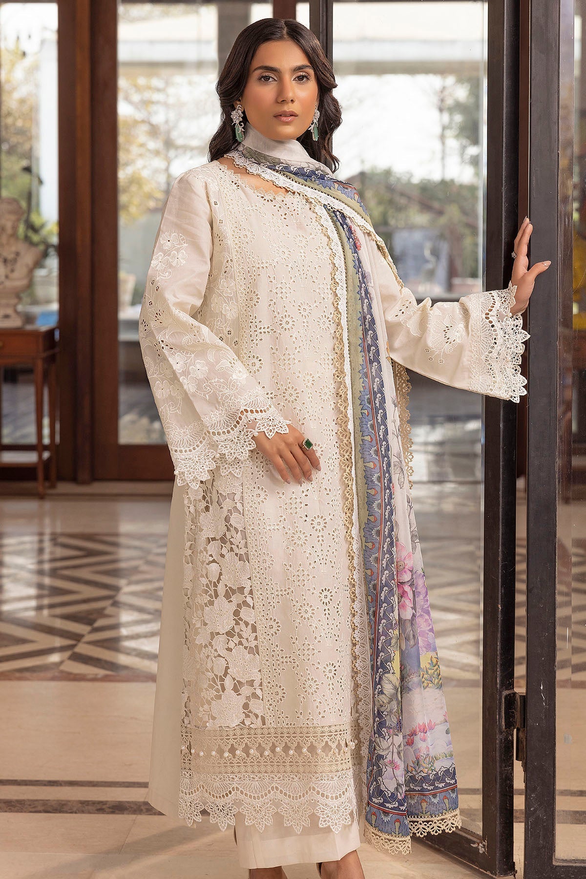 Motifz | Premium Lawn 25 | 5324-SIDONIE by Motifz - Designer Dress - Type: Ladies Clothes - Available at Libayah - 100% Original