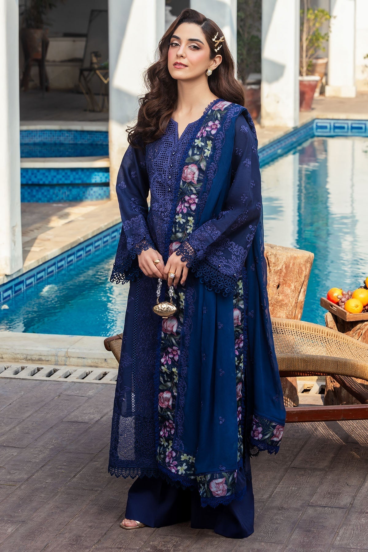 Motifz | Premium Lawn 25 | 5330-MAELYS by Motifz - Designer Dress - Type: Ladies Clothes - Available at Libayah - 100% Original
