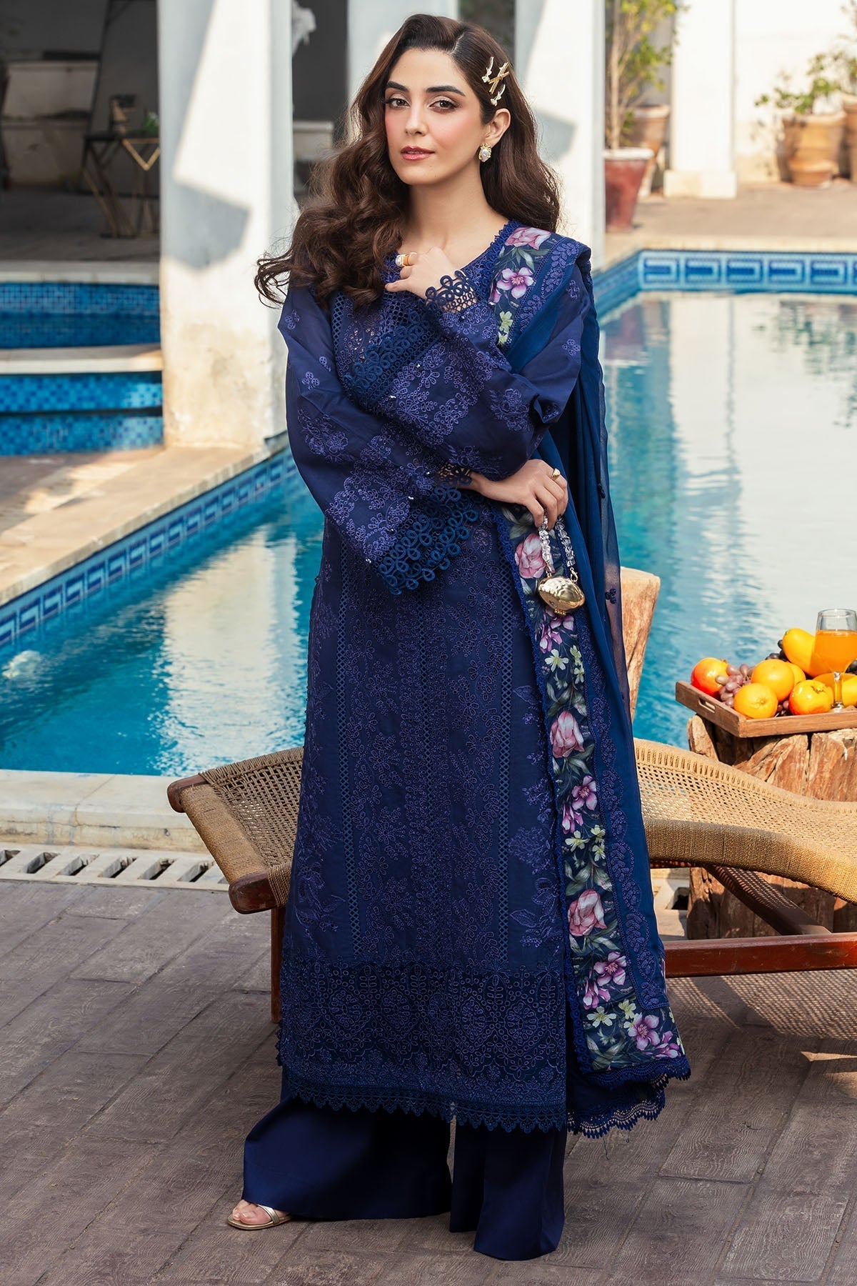 Motifz | Premium Lawn 25 | 5330-MAELYS by Motifz - Designer Dress - Type: Ladies Clothes - Available at Libayah - 100% Original