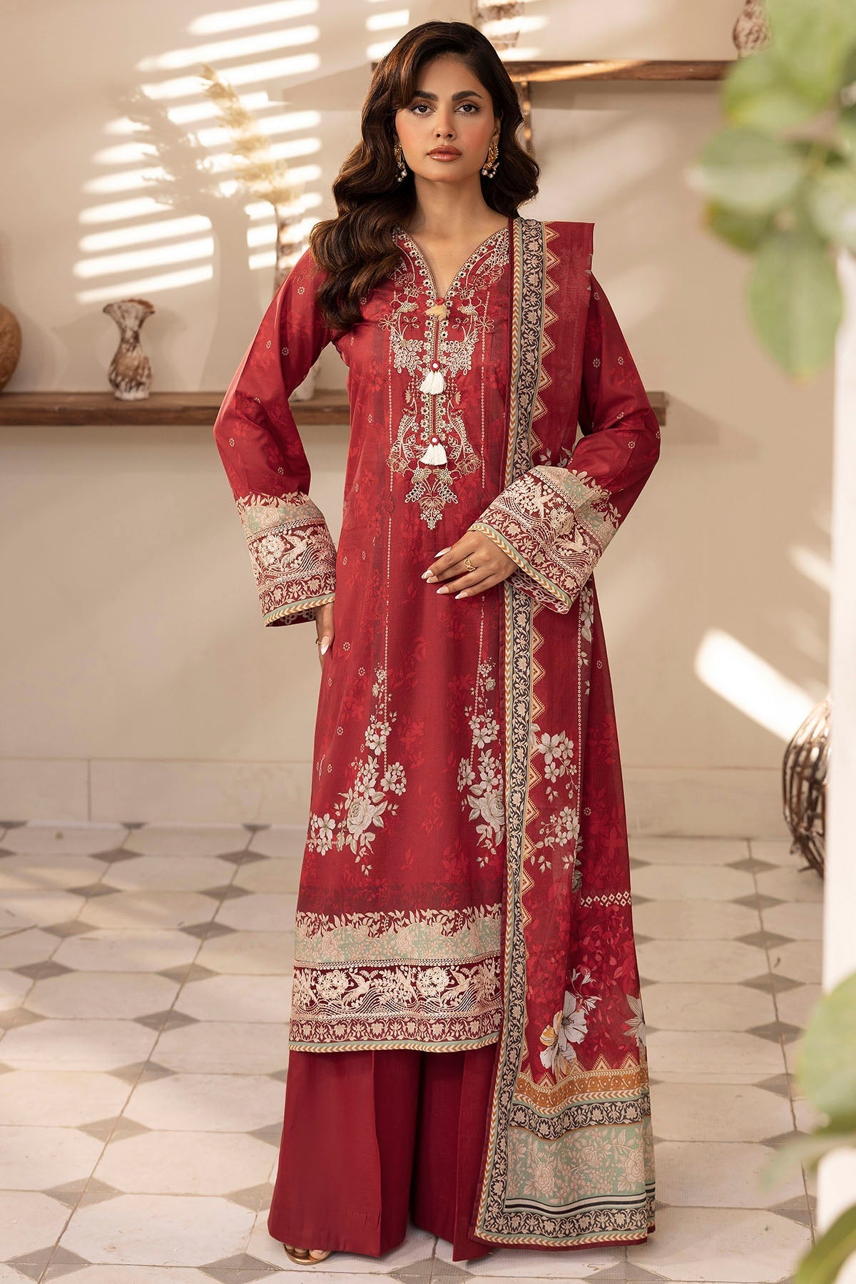 Motifz | Umang Lawn | 5412-EMINE by Motifz - Designer Dress - Type: Ladies Clothes - Available at Libayah - 100% Original