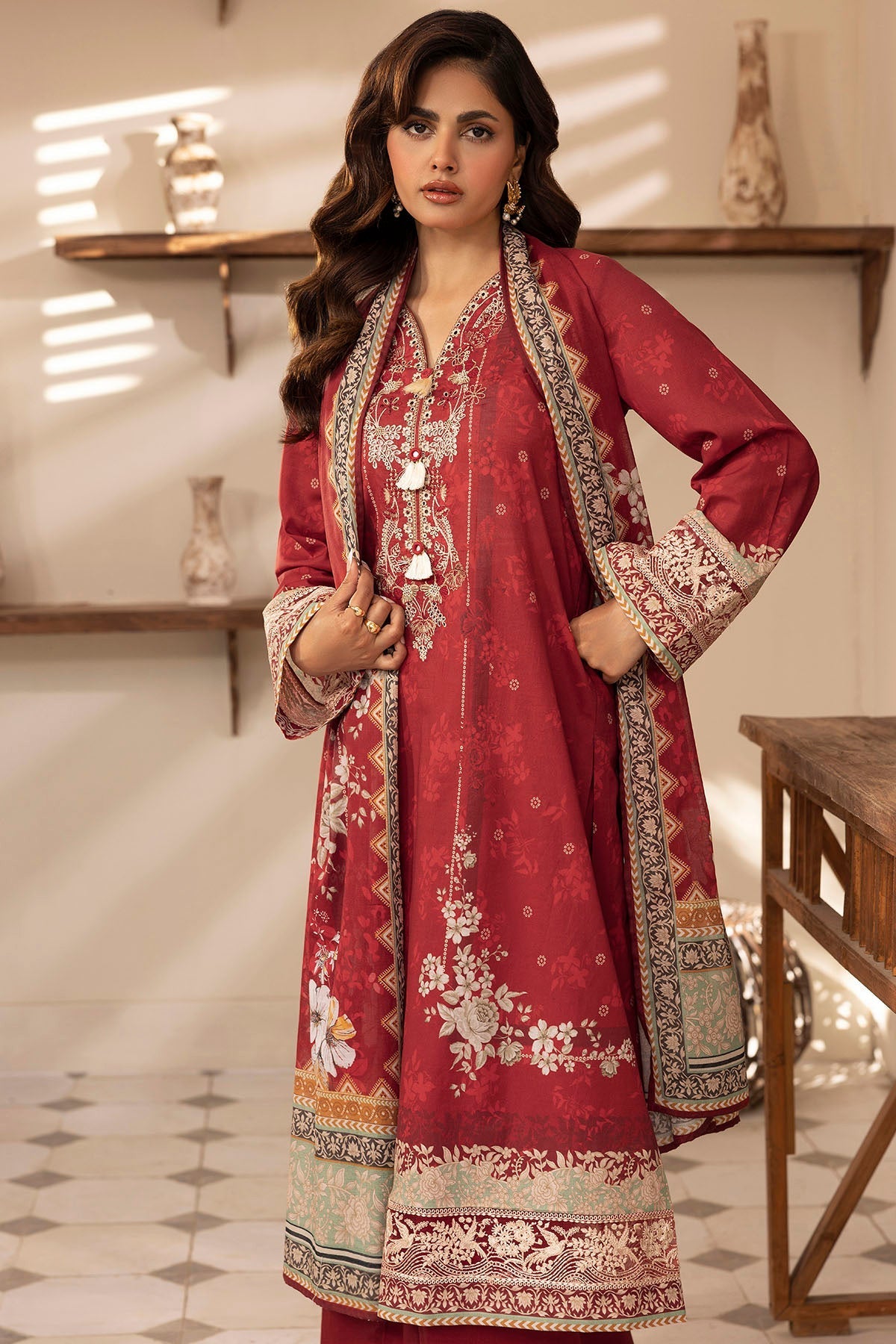 Motifz | Umang Lawn | 5412-EMINE by Motifz - Designer Dress - Type: Ladies Clothes - Available at Libayah - 100% Original