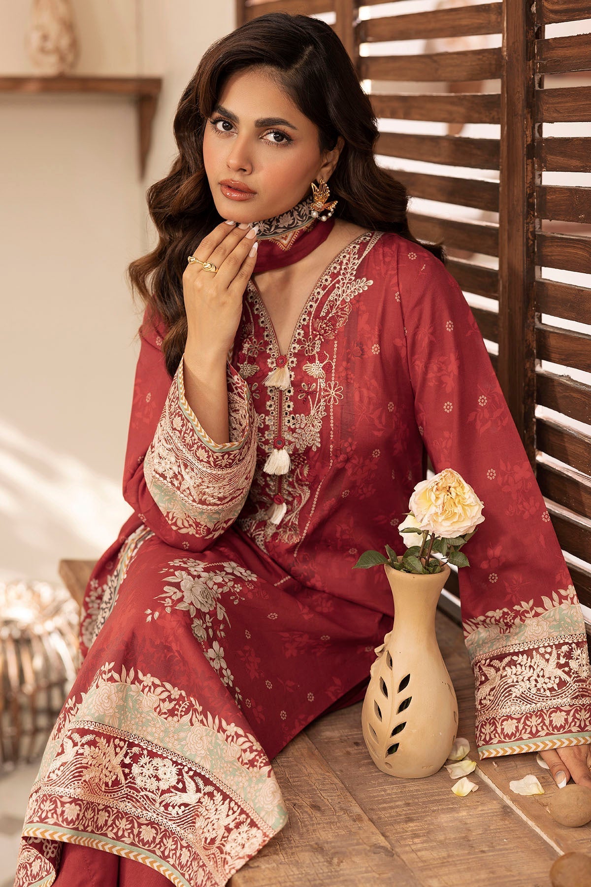 Motifz | Umang Lawn | 5412-EMINE by Motifz - Designer Dress - Type: Ladies Clothes - Available at Libayah - 100% Original