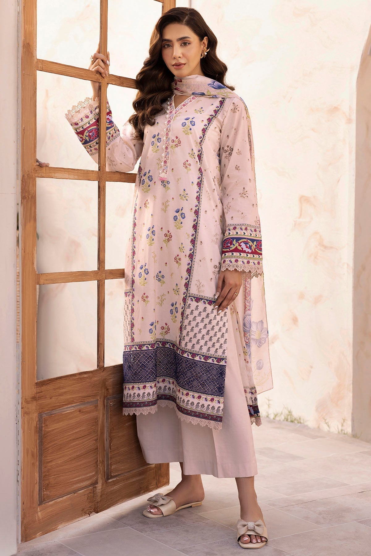 Motifz | Umang Lawn | 5414-RUYA by Motifz - Designer Dress - Type: Ladies Clothes - Available at Libayah - 100% Original