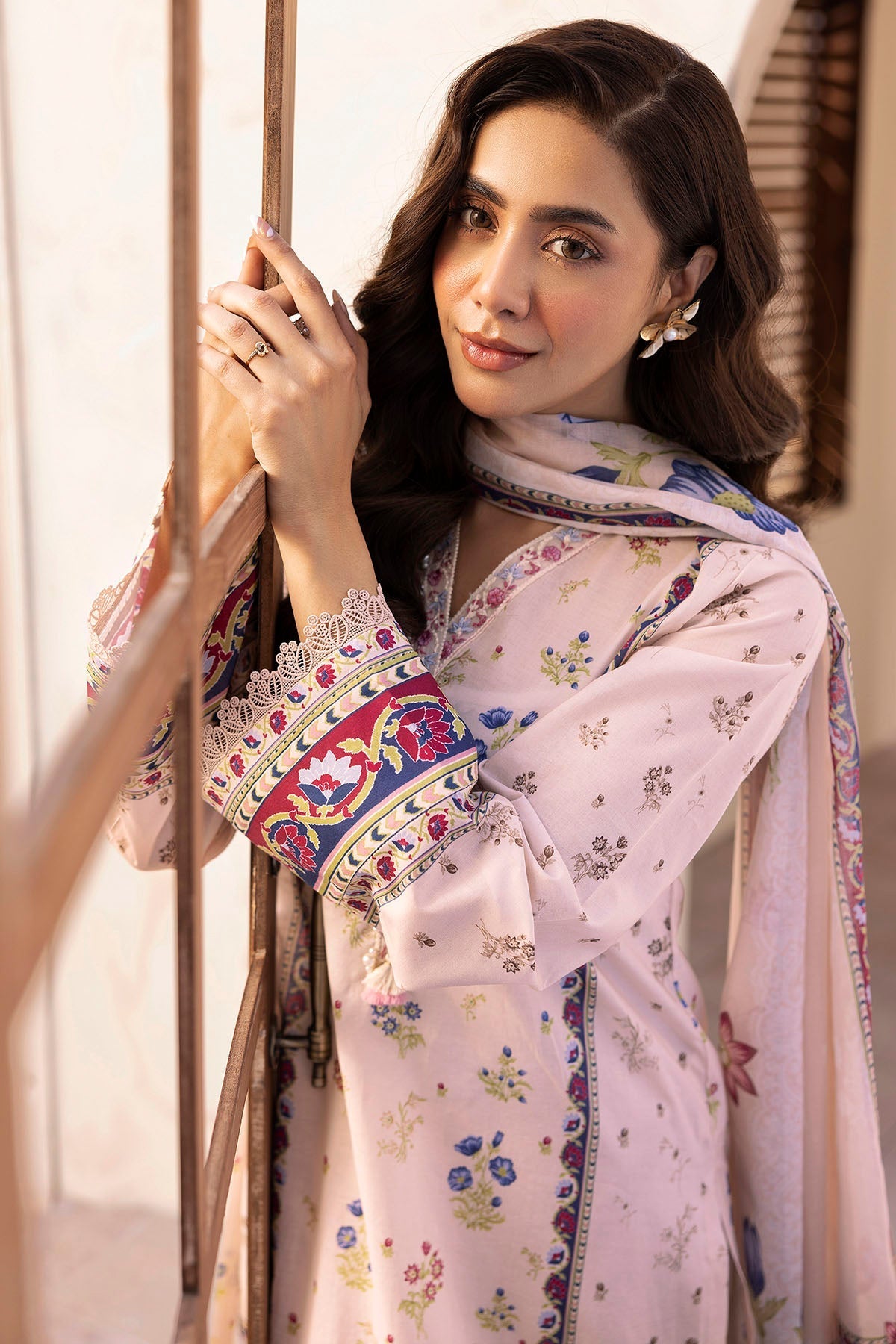 Motifz | Umang Lawn | 5414-RUYA by Motifz - Designer Dress - Type: Ladies Clothes - Available at Libayah - 100% Original