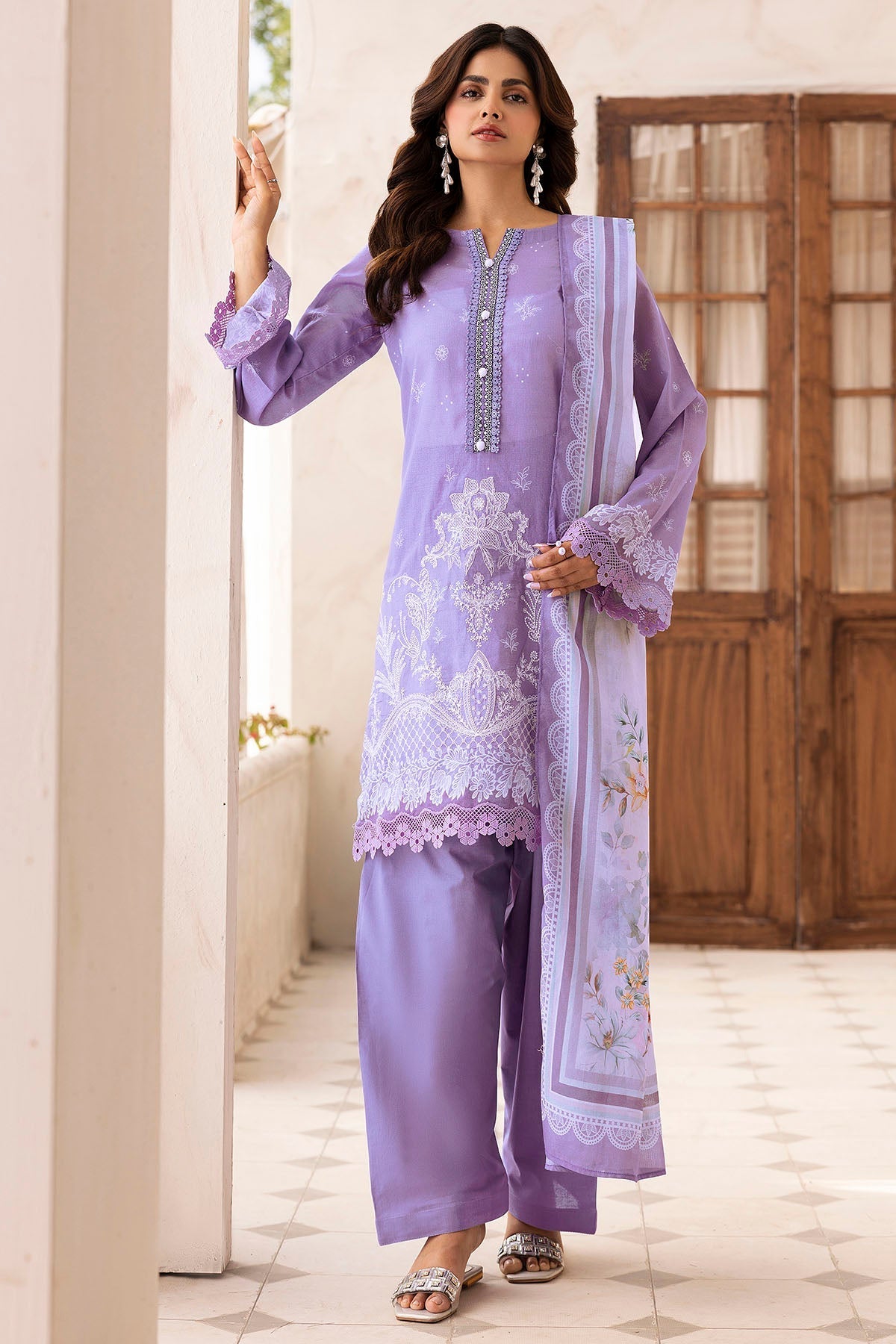 Motifz | Umang Lawn | 5415-LEAH by Motifz - Designer Dress - Type: Ladies Clothes - Available at Libayah - 100% Original