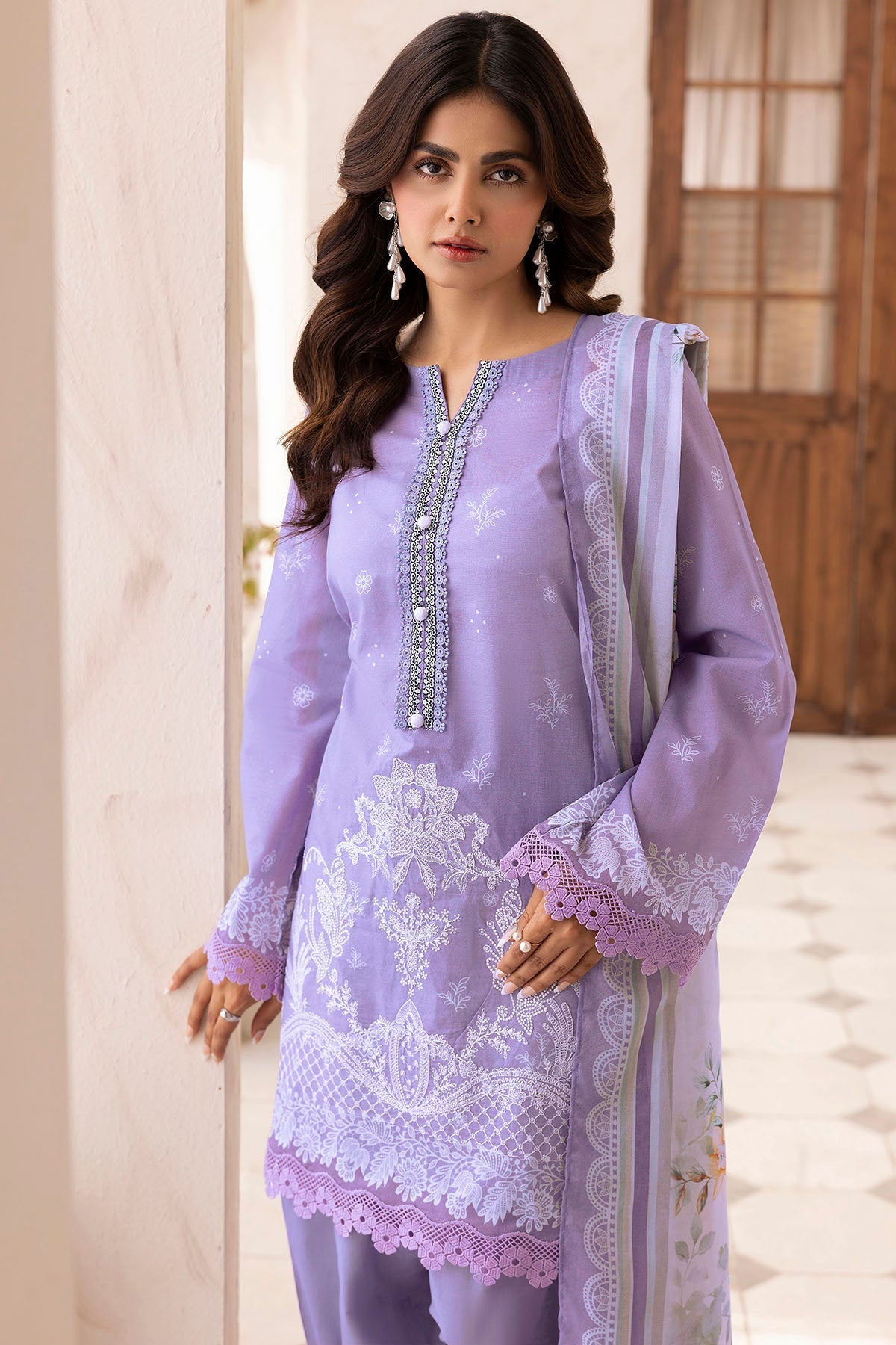 Motifz | Umang Lawn | 5415-LEAH by Motifz - Designer Dress - Type: Ladies Clothes - Available at Libayah - 100% Original