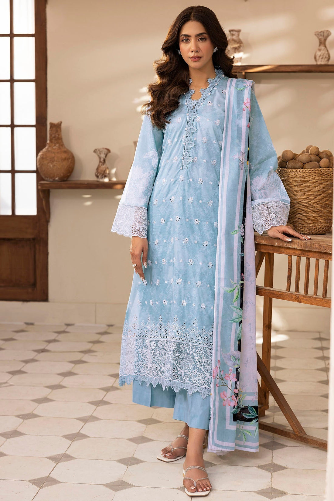 Motifz | Umang Lawn | 5420-JANE by Motifz - Designer Dress - Type: Ladies Clothes - Available at Libayah - 100% Original