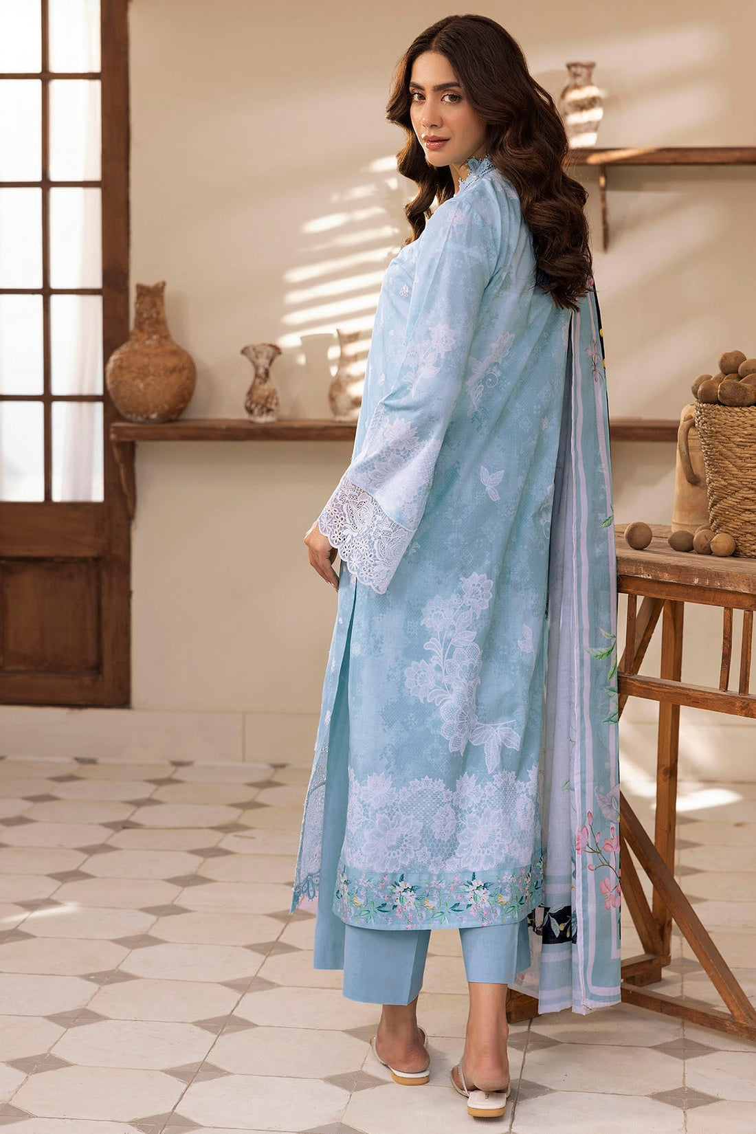Motifz | Umang Lawn | 5420-JANE by Motifz - Designer Dress - Type: Ladies Clothes - Available at Libayah - 100% Original