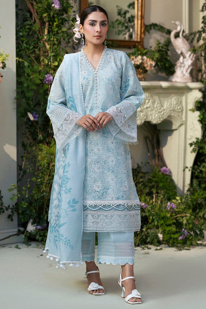 Motifz | Premium Lawn 25 | 5425-LAVENDER by Motifz - Designer Dress - Type: Ladies Clothes - Available at Libayah - 100% Original