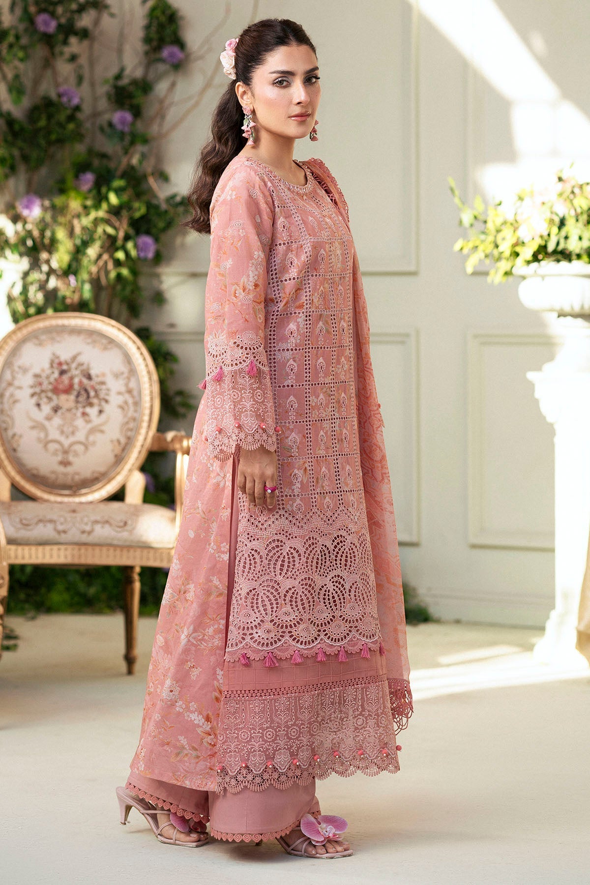 Motifz | Premium Lawn 25 | 5427-LOTUS by Motifz - Designer Dress - Type: Ladies Clothes - Available at Libayah - 100% Original