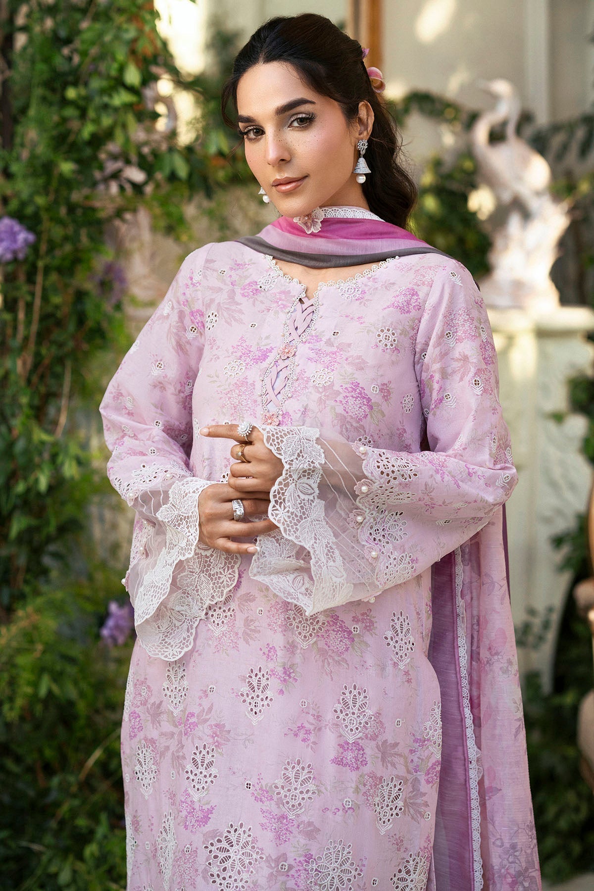Motifz | Premium Lawn 25 | 5428-ASTER by Motifz - Designer Dress - Type: Ladies Clothes - Available at Libayah - 100% Original