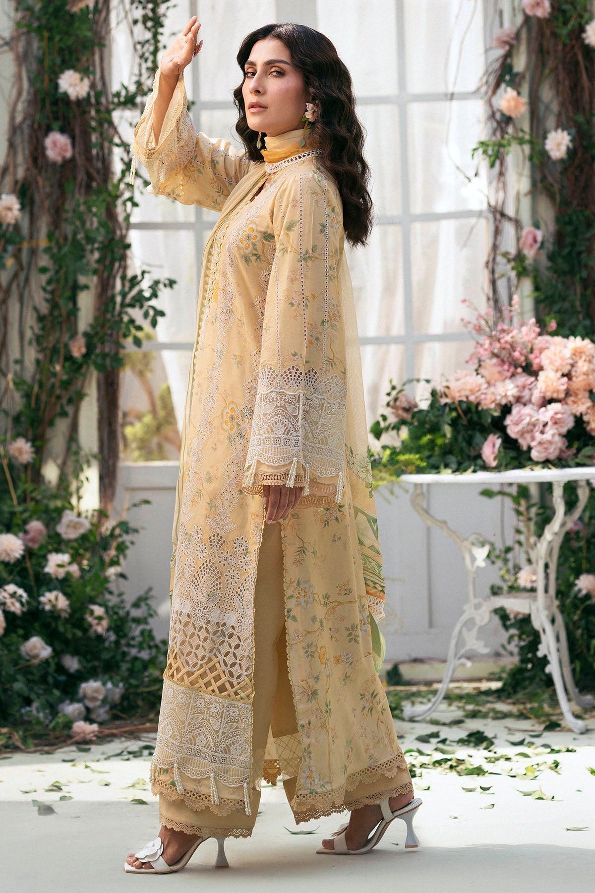 Motifz | Premium Lawn 25 | 5429-ORCHID by Motifz - Designer Dress - Type: Ladies Clothes - Available at Libayah - 100% Original