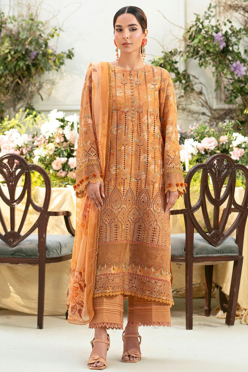 Motifz | Premium Lawn 25 | 5431-BLUEBEELL by Motifz - Designer Dress - Type: Ladies Clothes - Available at Libayah - 100% Original
