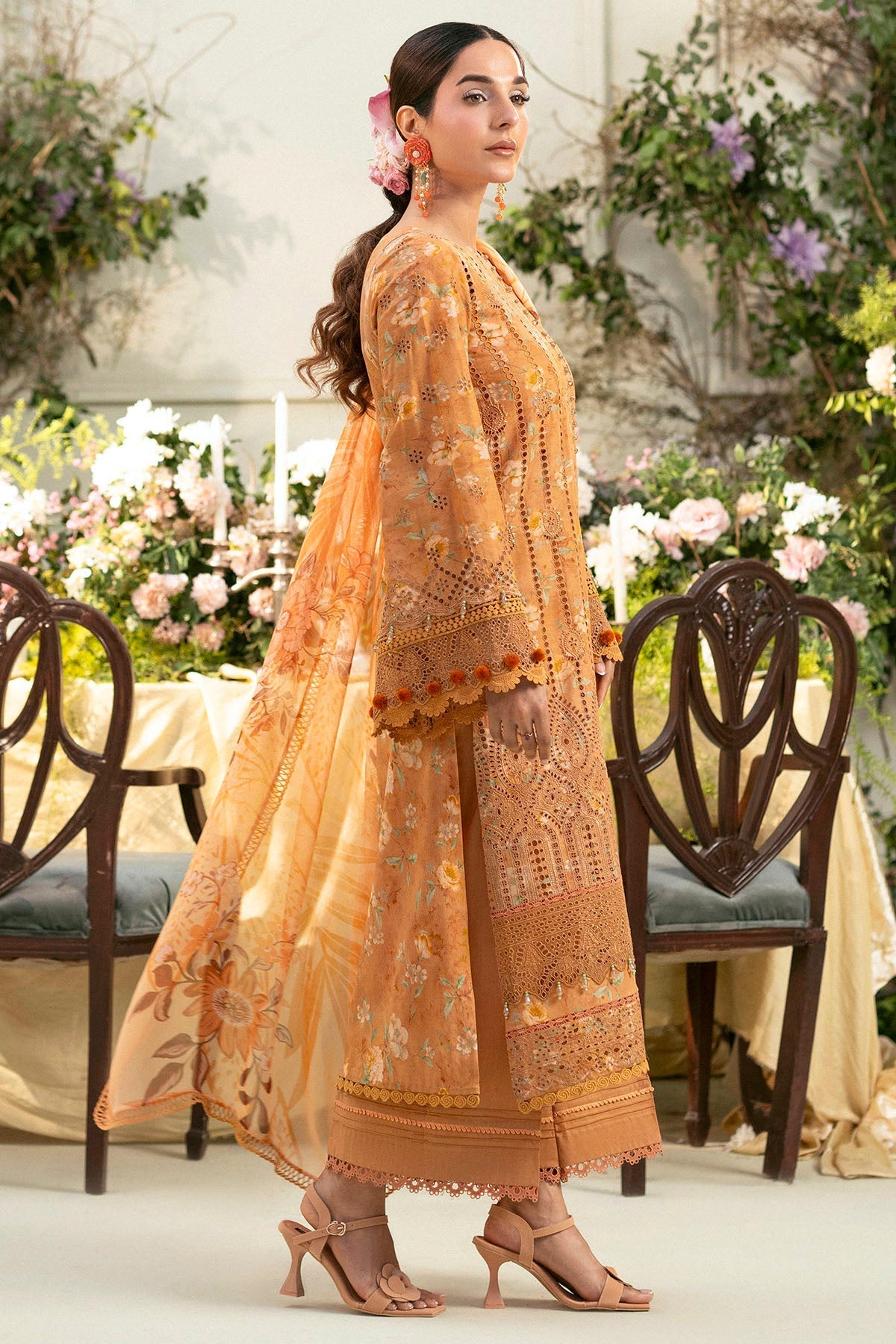 Motifz | Premium Lawn 25 | 5431-BLUEBEELL by Motifz - Designer Dress - Type: Ladies Clothes - Available at Libayah - 100% Original