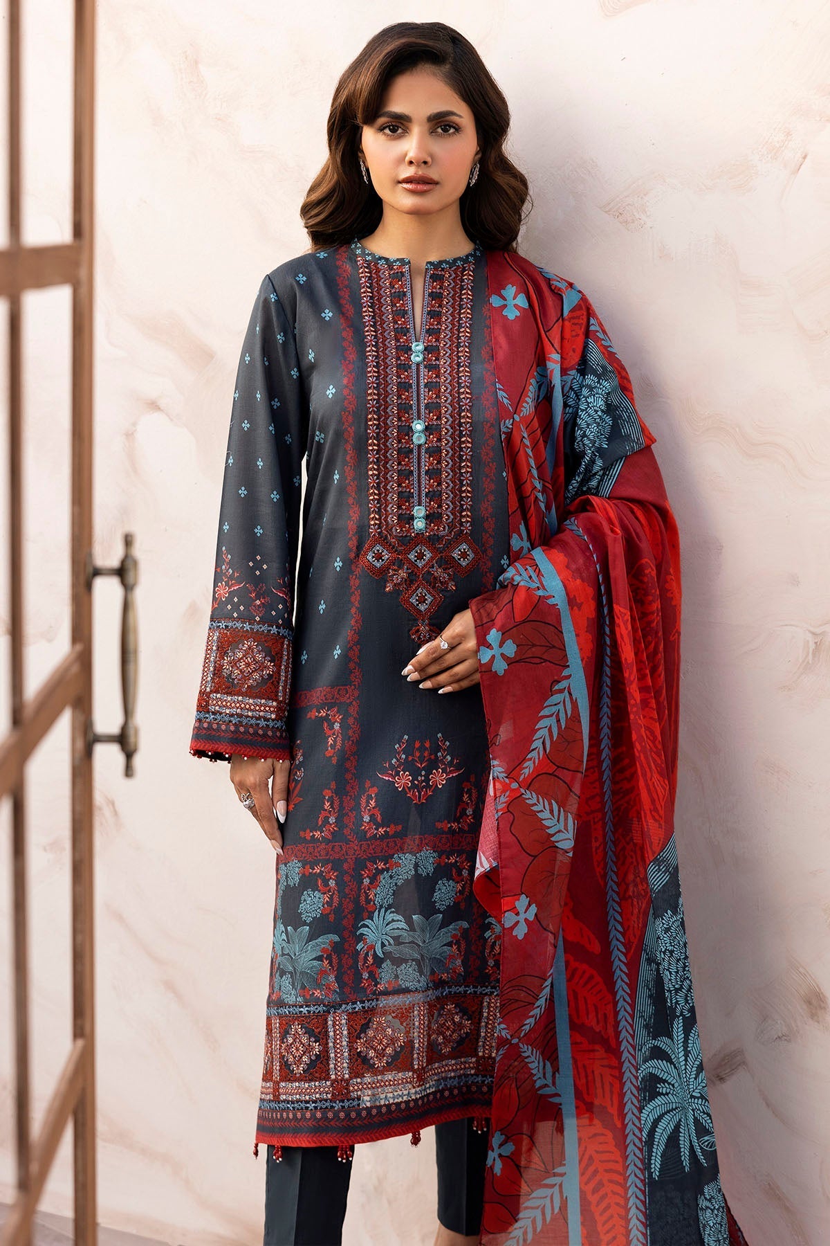 Motifz | Umang Lawn | 5465-EWA by Motifz - Designer Dress - Type: Ladies Clothes - Available at Libayah - 100% Original