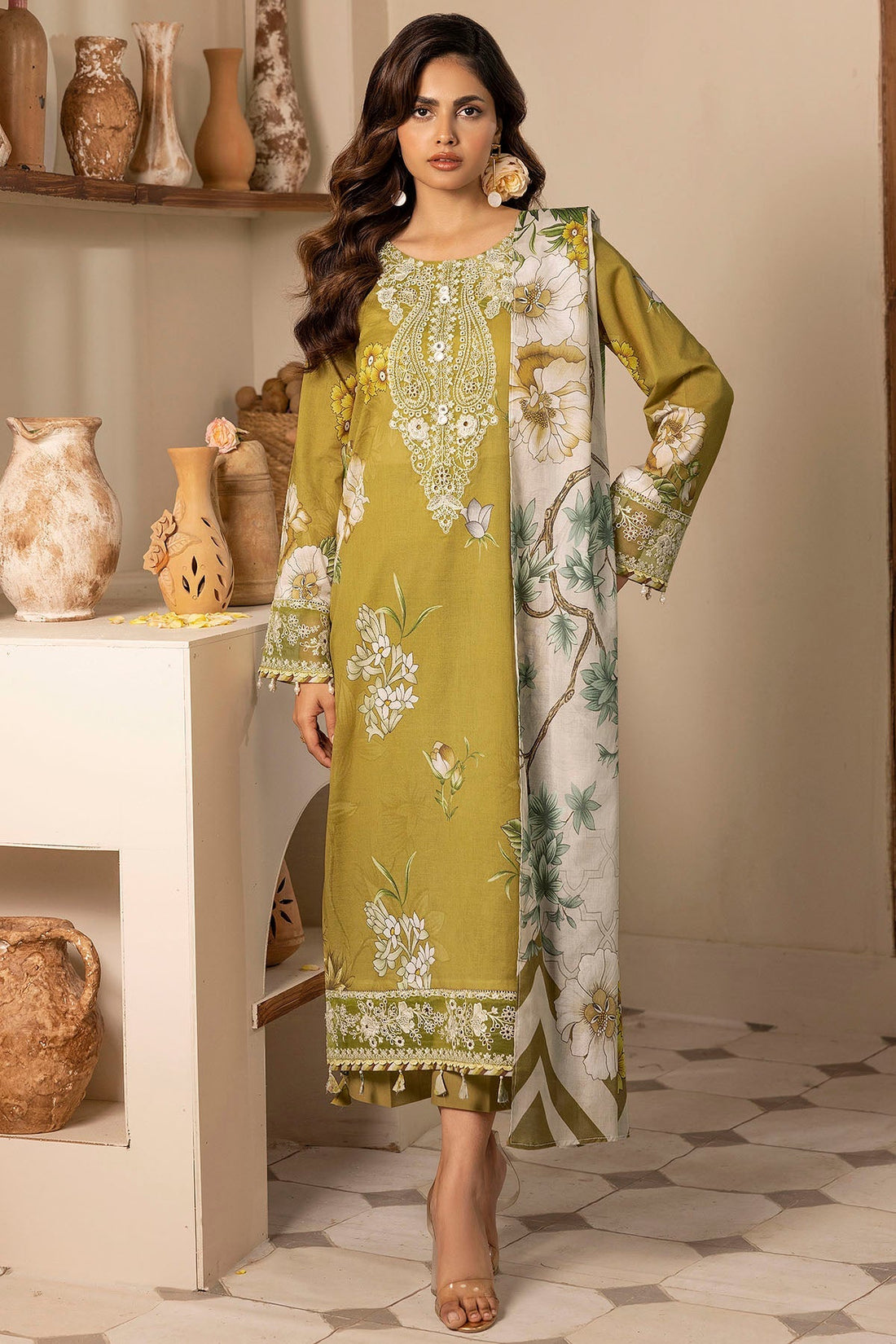 Motifz | Umang Lawn | 5468-BLOOM by Motifz - Designer Dress - Type: Ladies Clothes - Available at Libayah - 100% Original