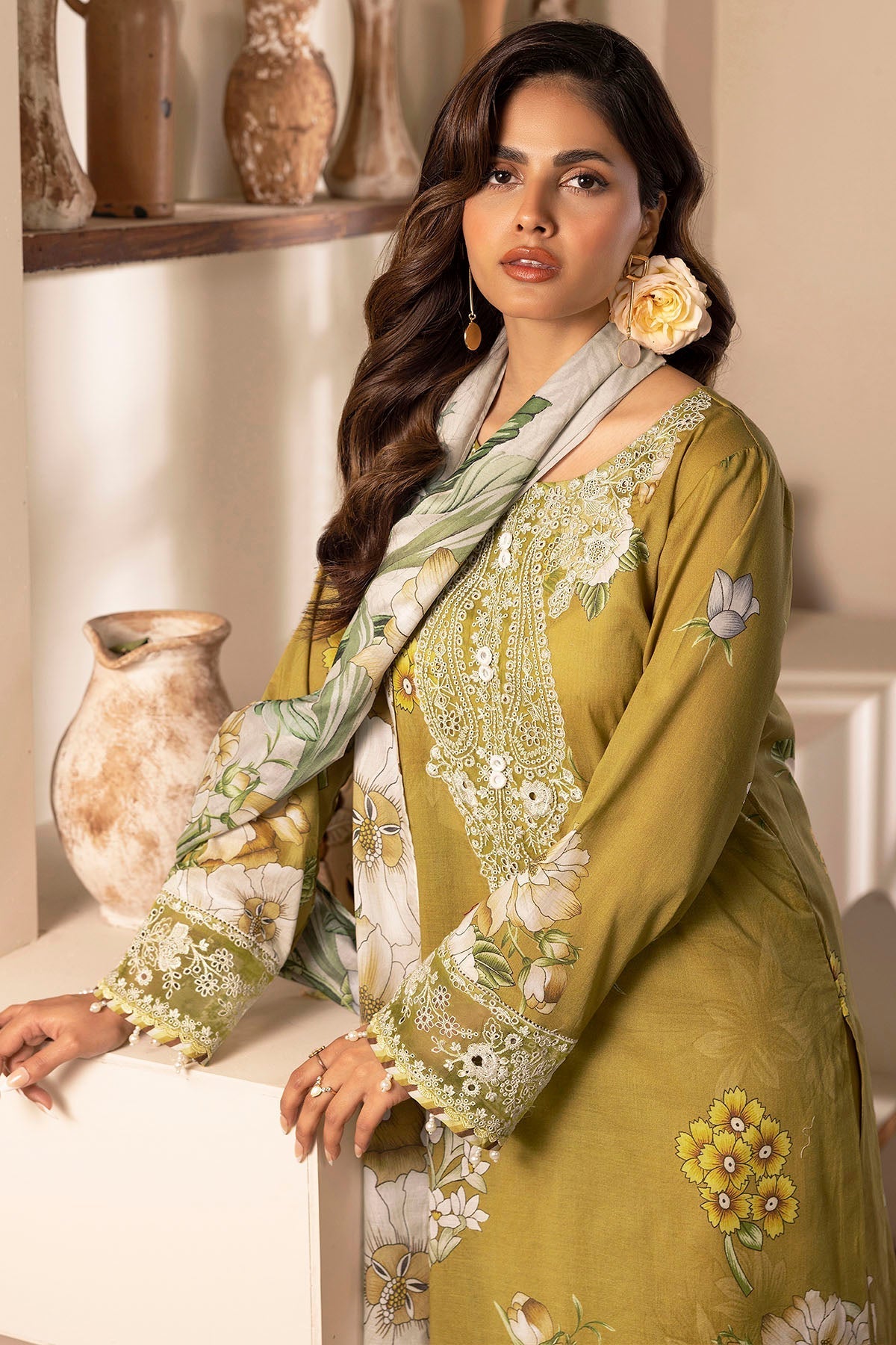 Motifz | Umang Lawn | 5468-BLOOM by Motifz - Designer Dress - Type: Ladies Clothes - Available at Libayah - 100% Original