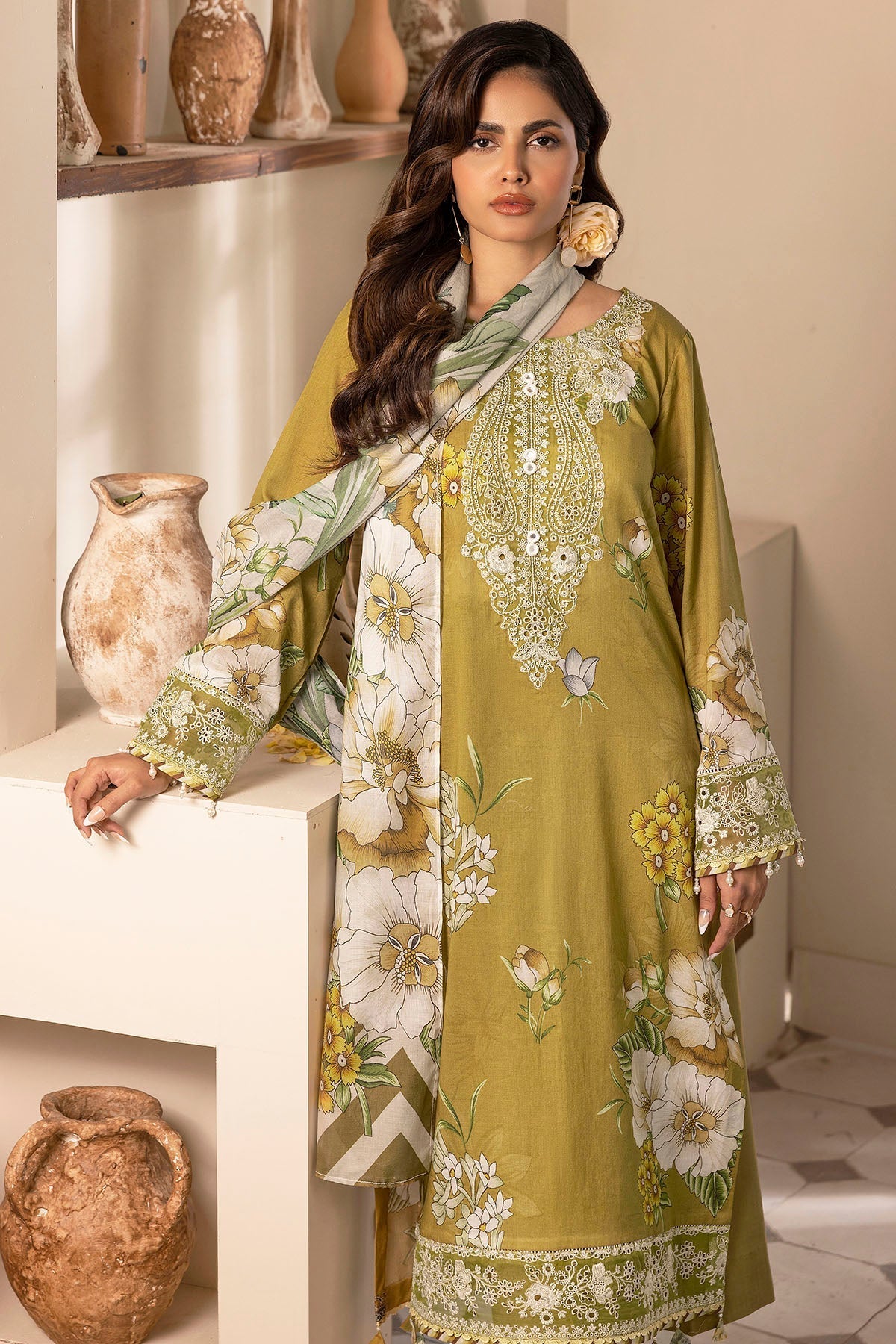 Motifz | Umang Lawn | 5468-BLOOM by Motifz - Designer Dress - Type: Ladies Clothes - Available at Libayah - 100% Original
