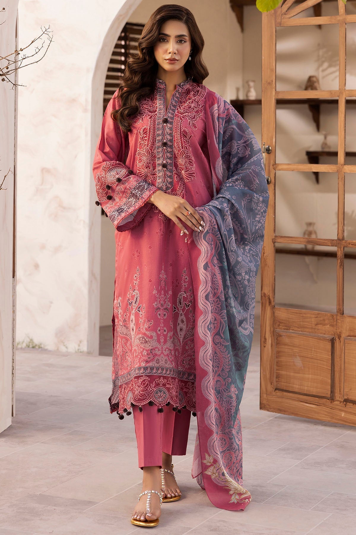 Motifz | Umang Lawn | 5471-IREA by Motifz - Designer Dress - Type: Ladies Clothes - Available at Libayah - 100% Original