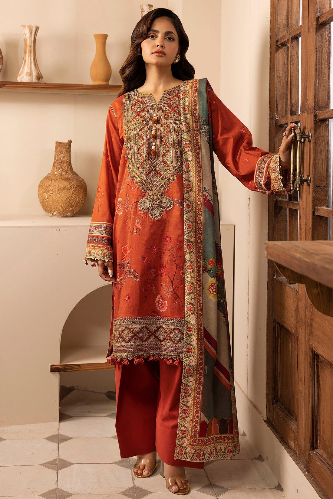 Motifz | Umang Lawn | 5473-BRENNA by Motifz - Designer Dress - Type: Ladies Clothes - Available at Libayah - 100% Original