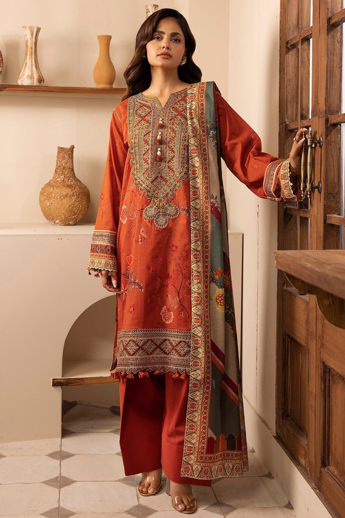Motifz | Umang Lawn | 5473-BRENNA by Motifz - Designer Dress - Type: Ladies Clothes - Available at Libayah - 100% Original
