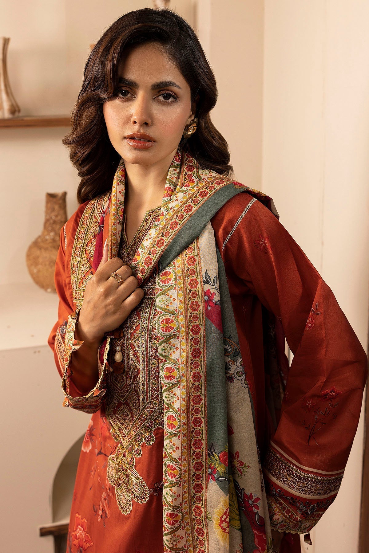 Motifz | Umang Lawn | 5473-BRENNA by Motifz - Designer Dress - Type: Ladies Clothes - Available at Libayah - 100% Original