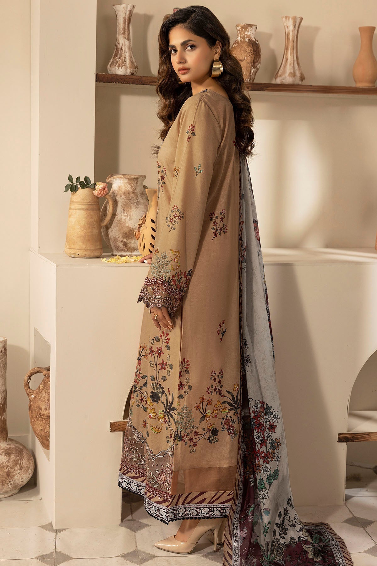 Motifz | Umang Lawn | 5474-ARA by Motifz - Designer Dress - Type: Ladies Clothes - Available at Libayah - 100% Original