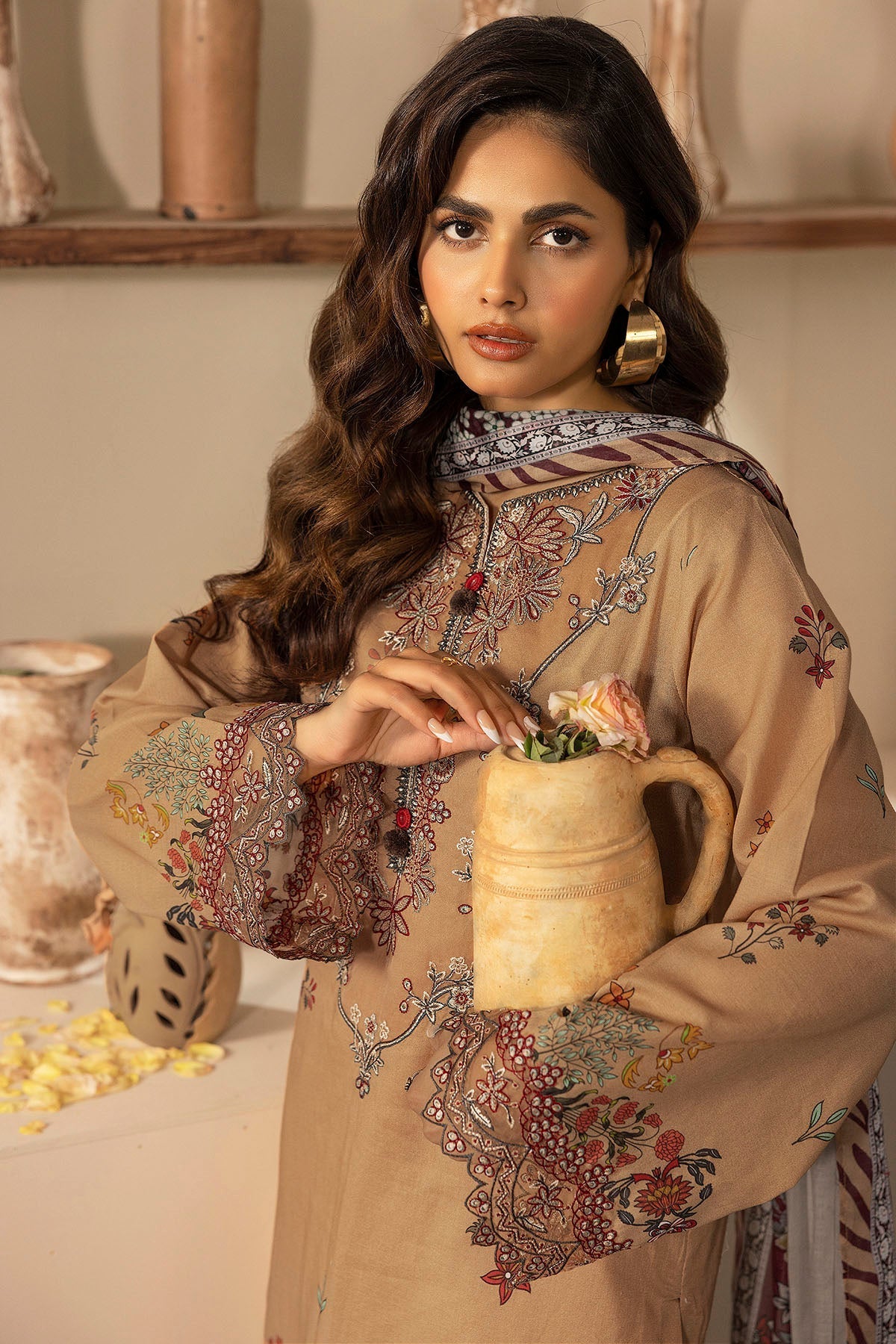 Motifz | Umang Lawn | 5474-ARA by Motifz - Designer Dress - Type: Ladies Clothes - Available at Libayah - 100% Original