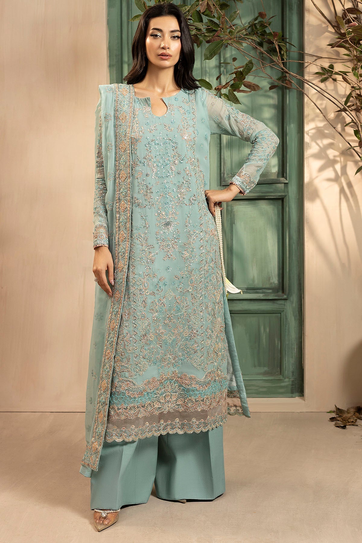 Motifz | Luxury Formal | 5574-FLORA by Motifz - Designer Dress  - Type : Ladies Clothes - Available at Libayah - 100% Original 