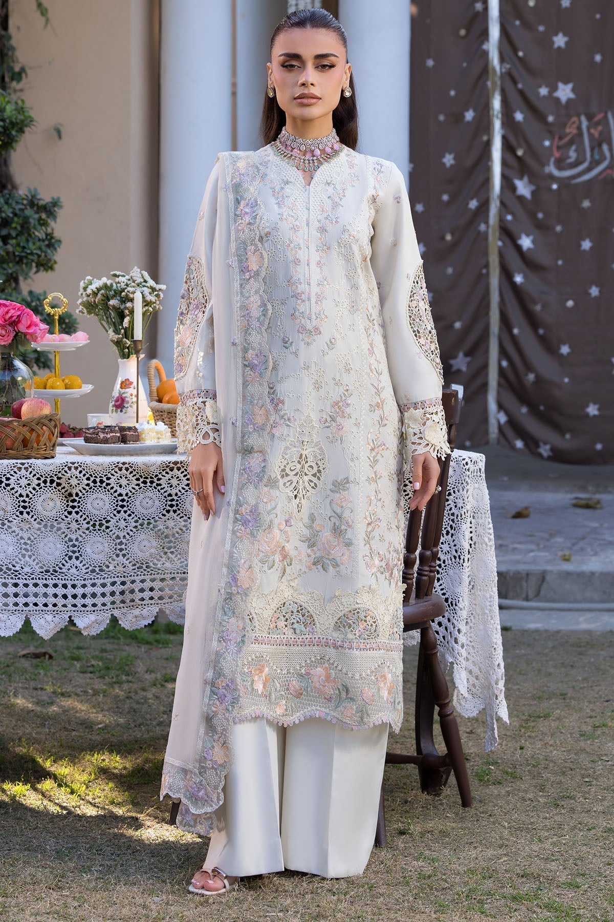 Motifz | Premium Lawn 26 | 5930-SELIN by Motifz - Designer Dress  - Type : Ladies Clothes - Available at Libayah - 100% Original 