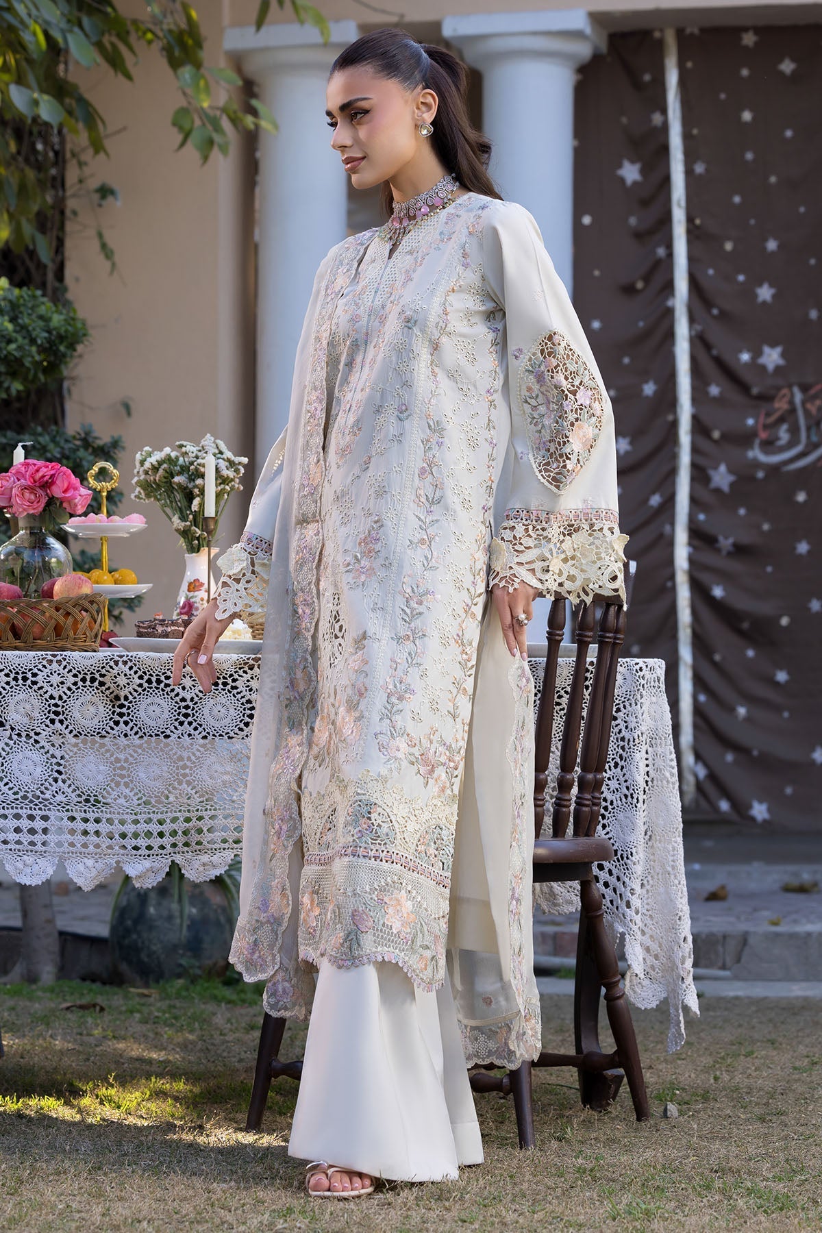 Motifz | Premium Lawn 26 | 5930-SELIN by Motifz - Designer Dress  - Type : Ladies Clothes - Available at Libayah - 100% Original 