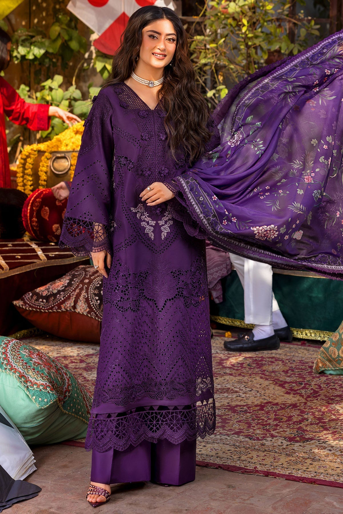 Motifz | Premium Lawn 26 | 5935-ARINA by Motifz - Designer Dress  - Type : Ladies Clothes - Available at Libayah - 100% Original 