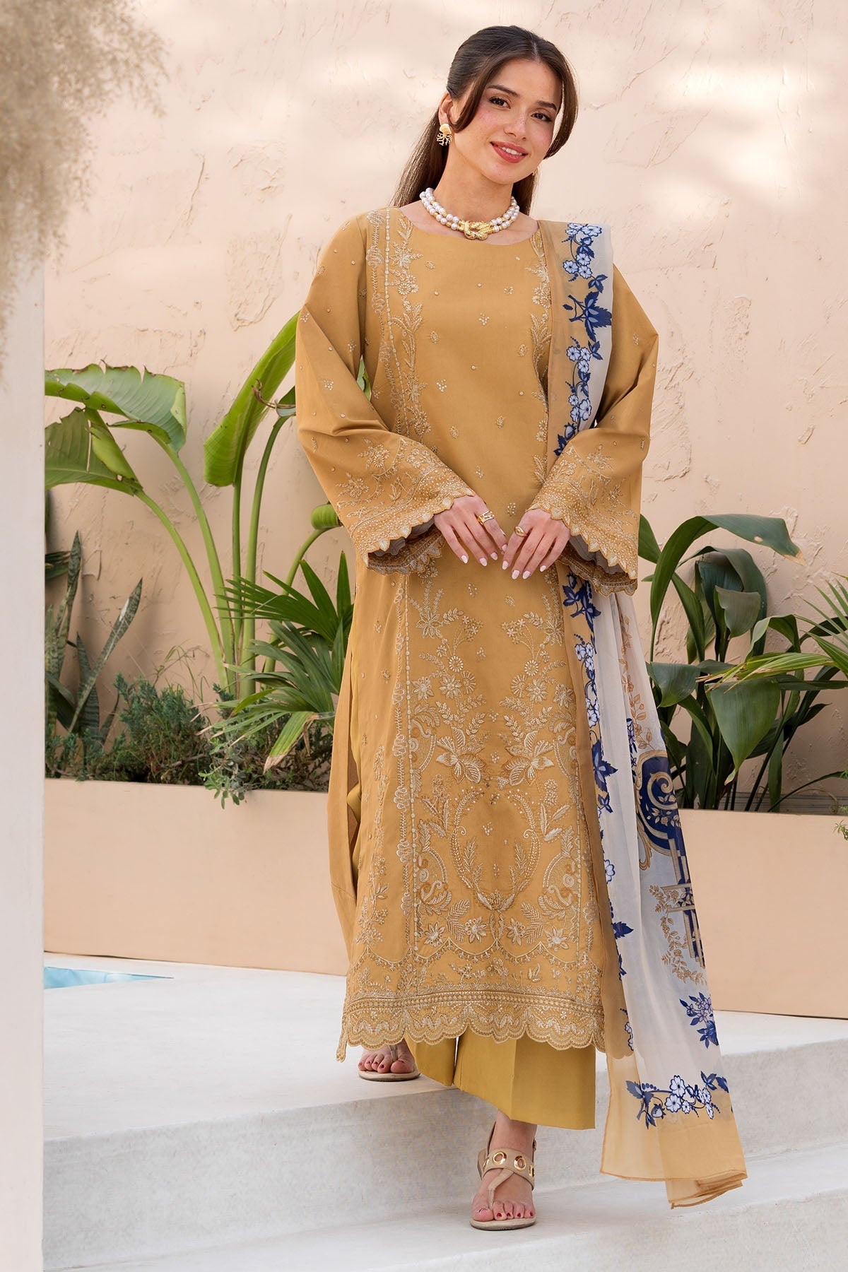 Motifz | Amal Lawn 26 | 6061-FLORENC by Motifz - Designer Dress  - Type : Ladies Clothes - Available at Libayah - 100% Original 