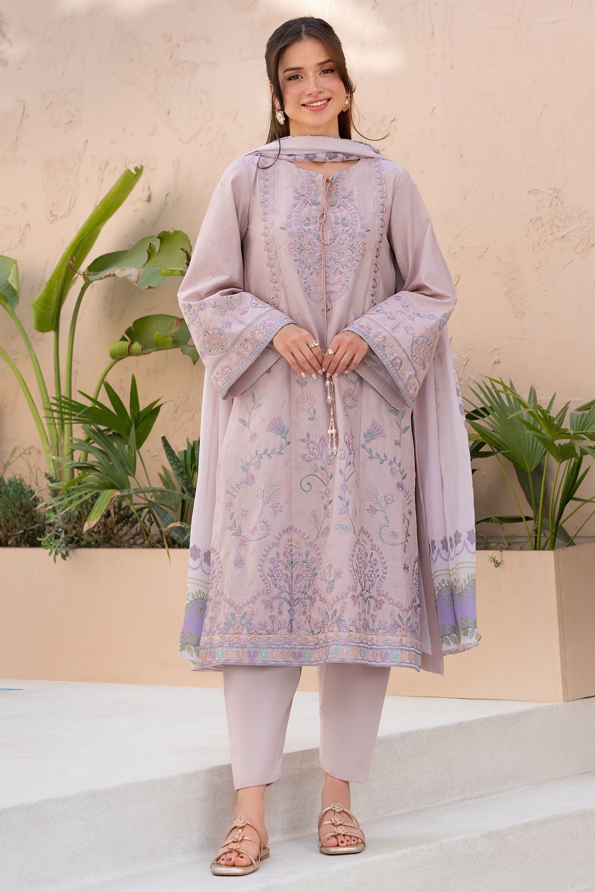 Motifz | Amal Lawn 26 | 6062-INDIGO by Motifz - Designer Dress  - Type : Ladies Clothes - Available at Libayah - 100% Original 