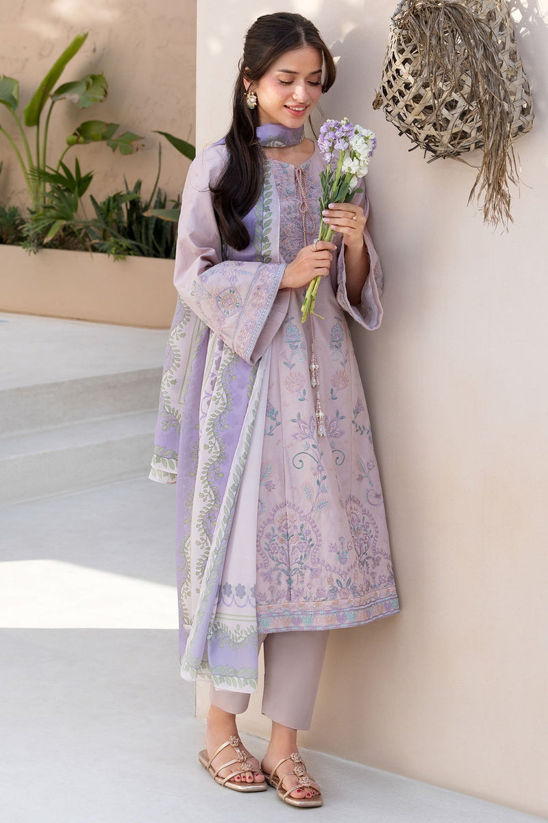 Motifz | Amal Lawn 26 | 6062-INDIGO by Motifz - Designer Dress  - Type : Ladies Clothes - Available at Libayah - 100% Original 