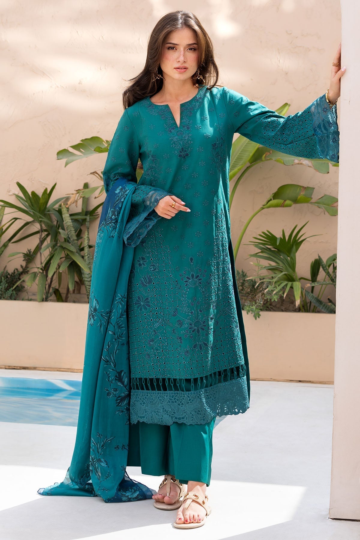 Motifz | Amal Lawn 26 | 6063-ABIGAL by Motifz - Designer Dress  - Type : Ladies Clothes - Available at Libayah - 100% Original 