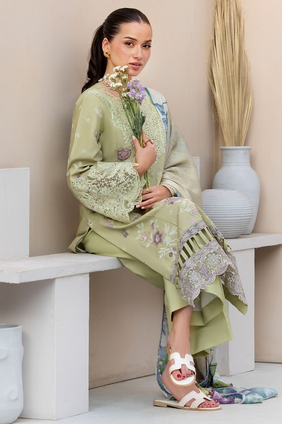 Motifz | Amal Lawn 26 | 6064-ALEXANDRIN by Motifz - Designer Dress  - Type : Ladies Clothes - Available at Libayah - 100% Original 