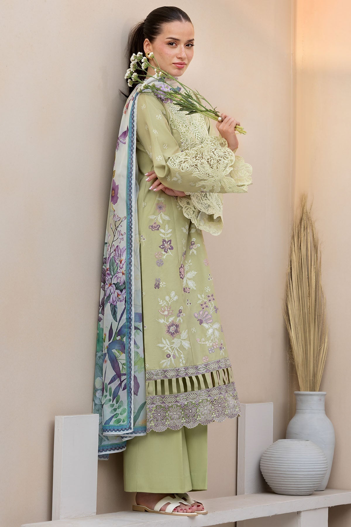 Motifz | Amal Lawn 26 | 6064-ALEXANDRIN by Motifz - Designer Dress  - Type : Ladies Clothes - Available at Libayah - 100% Original 